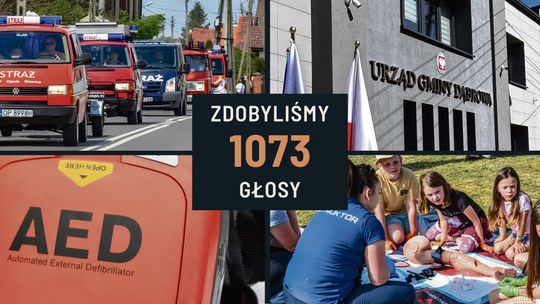 100 tys. zł dla gminy Dąbrowa! Będą defibrylatory AED i wielka parada strażacka
