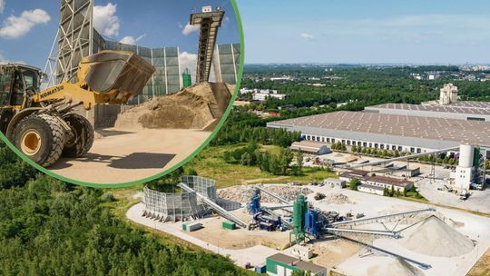 Beton dostaje drugie życie. W Dąbrowie Górniczej powstają kruszywa i niskoemisyjny cement z odpadów rozbiórkowych
