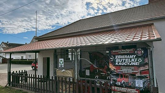 Butelki i puszki zamiast do kosza – OSP Złotniki zbiera na wóz strażacki