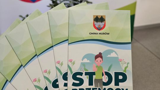 Darmowa broszura edukacyjna GOPS Murów o przeciwdziałaniu przemocy i instytucjach wspierających rodziny.