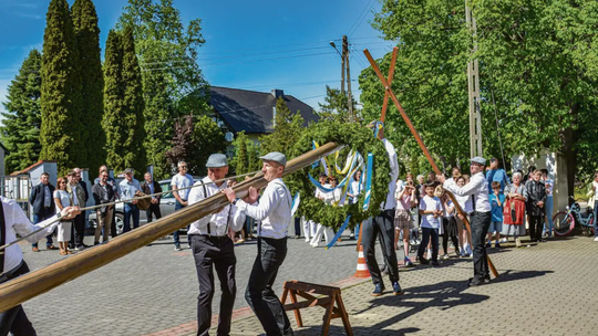 Gdy nad wsią wyrasta Maibaum: drzewko, które od pokoleń jednoczy mieszkańców