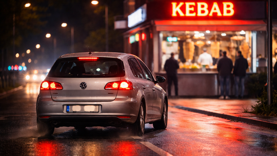 Głód nie jest usprawiedliwieniem. Nietrzeźwy kierowca zatrzymany dzięki czujności świadka
