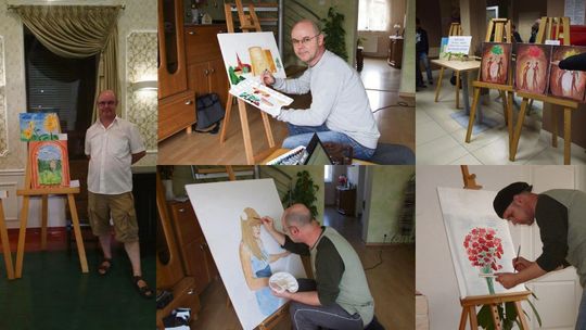 Joachim Stiebler z Przywór namalował już ponad 300 obrazów. Nauczyciel, samouk, artysta z pasją
