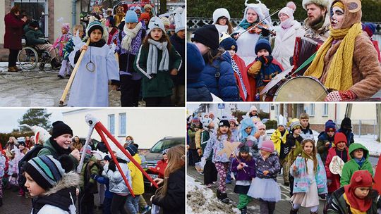 Kolędowy korowód  w Łubnianach