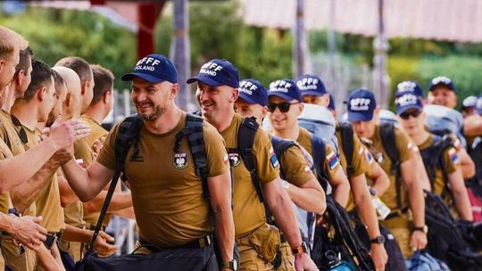 Łukasz Nowak z Suchego Boru wśród strażaków GFFF Poland. Pomagają Hiszpanii w walce z gigantycznymi pożarami lasów