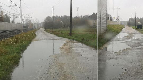 Mieszkańcy od lat czekają na przejęcie zrujnowanej ulicy od PKP
