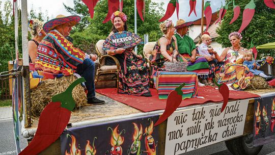 Narok zamienił się w Meksyk. Tak mieszkańcy świętowali dożynki