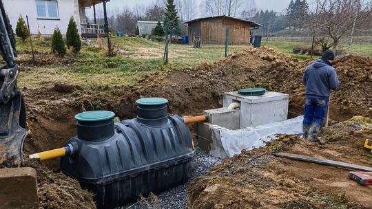 Nie dla każdego przydomowa  oczyszczalnia ścieków