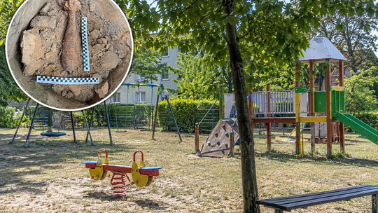 Niewybuchy pod placem zabaw! Saperzy wkroczyli do akcji