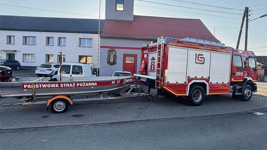 Nowa łódź ratownicza  dla OSP Przywory