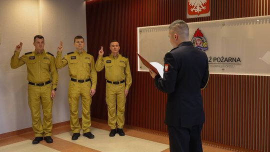 Nowi strażacy złożyli ślubowanie