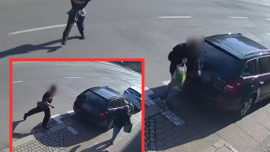 OPOLE: Brutalny atak - 26-latek bił rozbitą butelką i ukradł zakupy. Policja zatrzymała go w pościgu