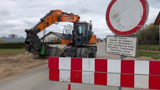 Utrudnienia dziś, wygoda jutro - ruszyła przebudowa ważnego traktu w Tarnowie Opolskim