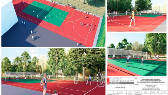 W Osowcu powstanie nowoczesne boisko wielofunkcyjne. 450 tys. zł na inwestycję w sport i rekreację