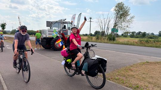 Wsiadła na rower i samotnie ruszyła do Santiago de Compostela. Ponad 3 tysiące kilometrów dla Laury Piechoty