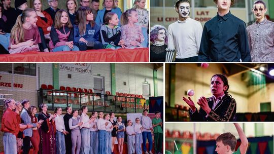 XVII Ogólnopolski Festiwal Sztuki Cyrkowej w Dobrzeniu Wielkim. Ponad 70 młodych artystów zachwyciło publiczność
