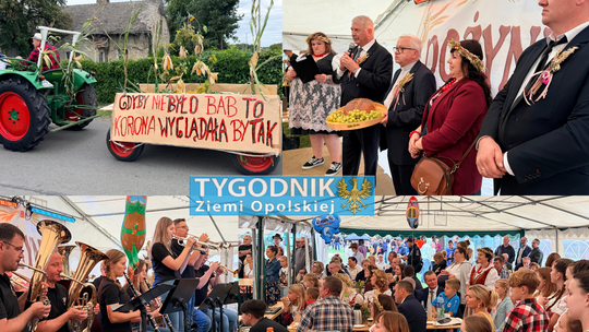 [ZDJĘCIA] Daniec pokazał, jak robi się dożynki. Korowód z własną rafinerią i „monitoringiem”