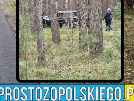 28-letni kierowca zginął po uderzeniu w drzewo w gminie Dobrzeń Wielki