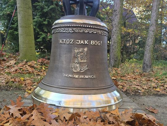 Chróścinę wkrótce wypełni dźwięk nowego dzwonu