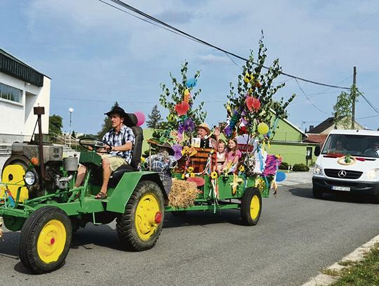 Dożynkowy koniec lata w gminie Ozimek