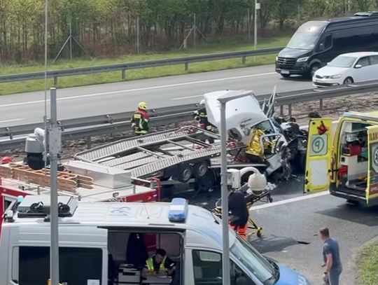 Dramatyczny dzień na A4 pod Opolem. Drugie poważne zdarzenie w ciągu kilku godzin