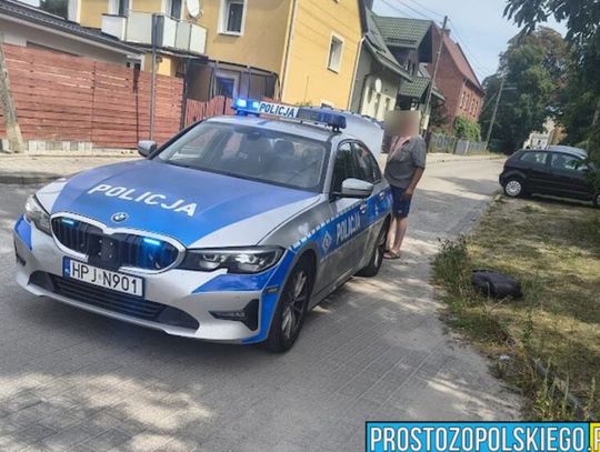 Druh z OSP Czarnowąsy zatrzymał pijanego kierowcę w centrum Prószkowa