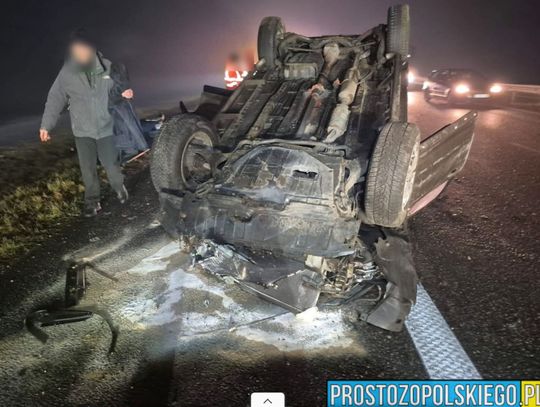 Dwoje seniorów cudem uniknęło poważnych obrażeń