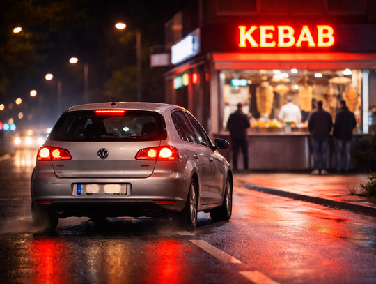 Głód nie jest usprawiedliwieniem. Nietrzeźwy kierowca zatrzymany dzięki czujności świadka