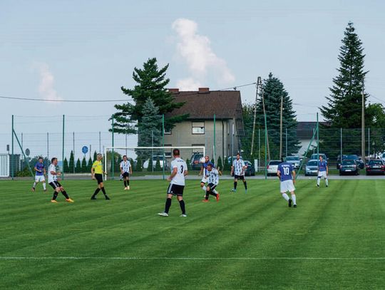 Wizualizacja nowoczesnego pawilonu sportowego planowanego w gminie Prószków
