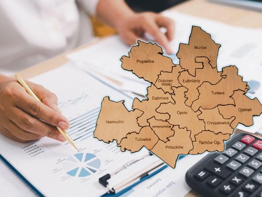 Dokumenty planistyczne i mapy analizowane podczas prac nad planami ogólnymi w gminach powiatu opolskiego.