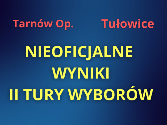 II tura wyborów: Tułowice i Tarnów Opolski wybrali!