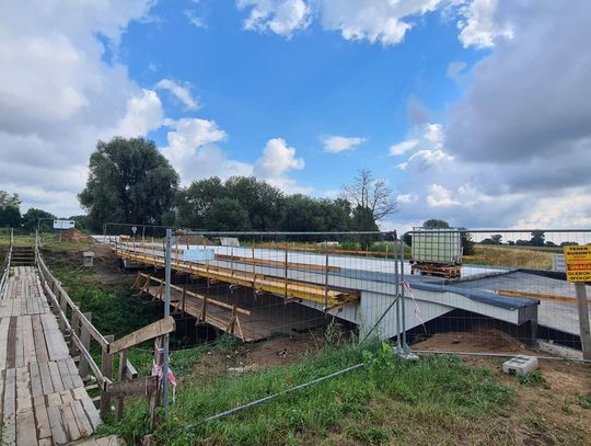 Budowa nowego mostu w Naroku na drodze wojewódzkiej nr 464 – inwestycja po powodzi z 2024 roku