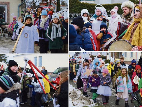 Kolędowy korowód  w Łubnianach