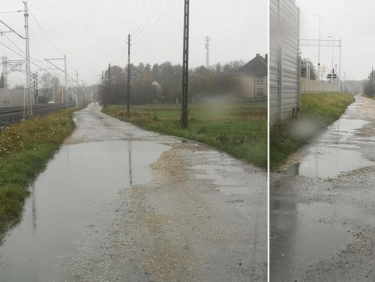 Mieszkańcy od lat czekają na przejęcie zrujnowanej ulicy od PKP Mieszkańcy od lat czekają na przejęcie zrujnowanej ulicy od PKP