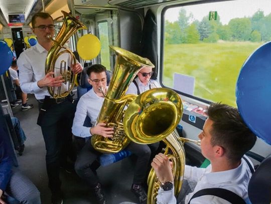 Muzyczny pociąg zajedzie  do Tarnowa Opolskiego
