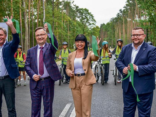 Nowa droga łączy gminy