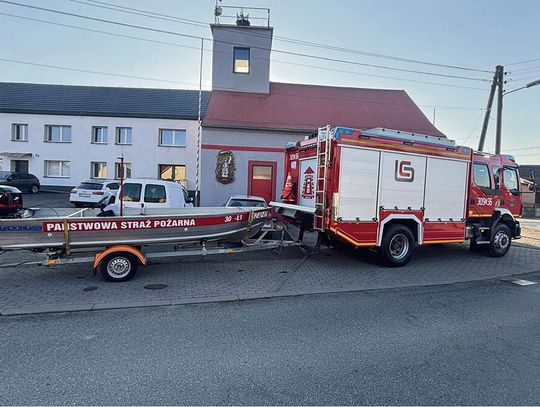 Nowa łódź ratownicza  dla OSP Przywory