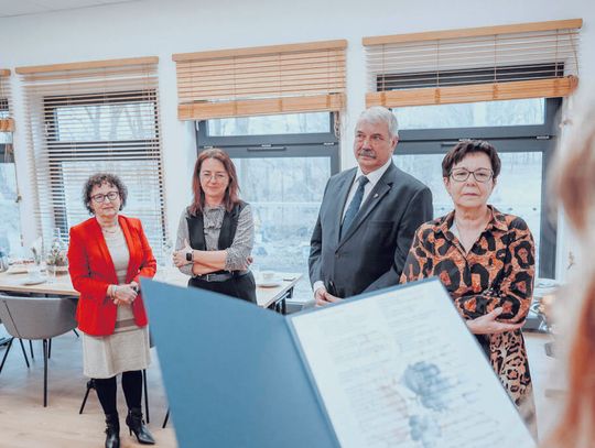 Pożegnanie Brygidy Dulęby i powitanie Gabrieli Born w Urzędzie Gminy Chrząstowice