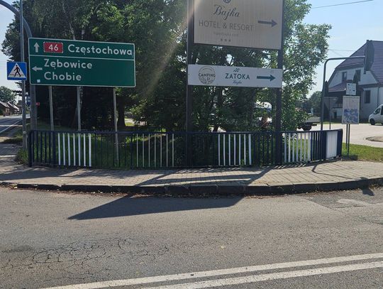 Wyremontowany most na strudze Białka w Grodźcu oraz przebudowana ulica Techniczna w Schodni w gminie Ozimek.