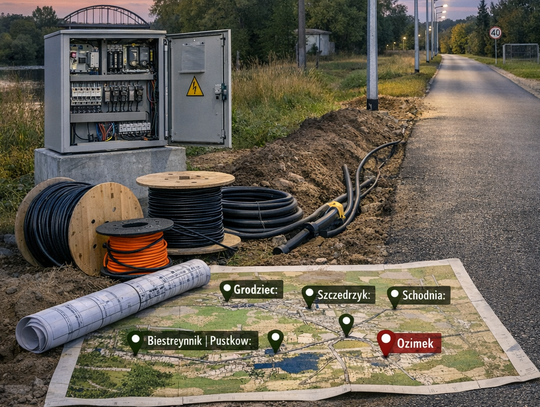 Nowe lampy rozświetlą kolejne miejsca