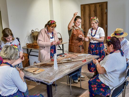 Uczestnicy zajęć i warsztatów w Centrum Aktywności Lokalnej