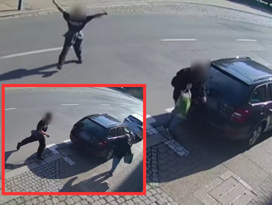 Policja zatrzymuje 26-latka podejrzanego o brutalny rozbój w centrum Opola po policyjnym pościgu.