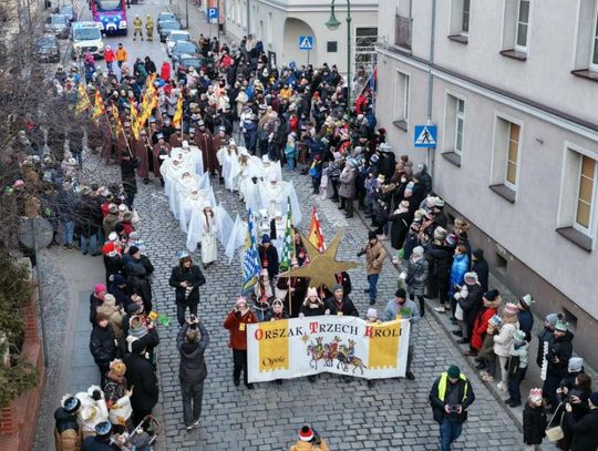 Orszak Trzech Króli przeszedł ulicami Opola Orszak Trzech Króli przeszedł ulicami Opola