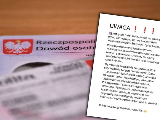 Fałszywi kontrolerzy odwiedzający domy w Kosorowicach pod pretekstem spisu ludności