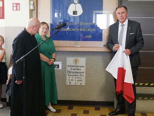 Pamiętają o swoim patronie