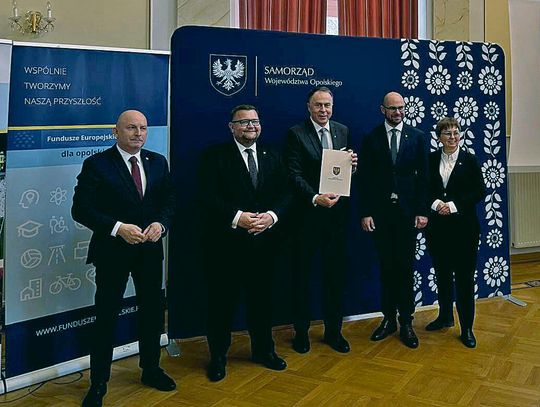 Wizualizacja nowego budynku Urzędu Miejskiego w Prószkowie planowanego przy ul. Daszyńskiego