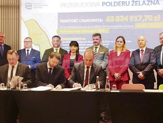 Rusza II etap rozbudowy Polderu Żelazna