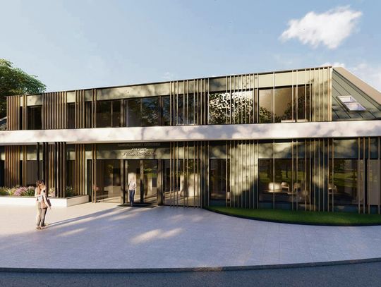 Samorządowy Ośrodek Kultury w Komprachcicach w trakcie modernizacji