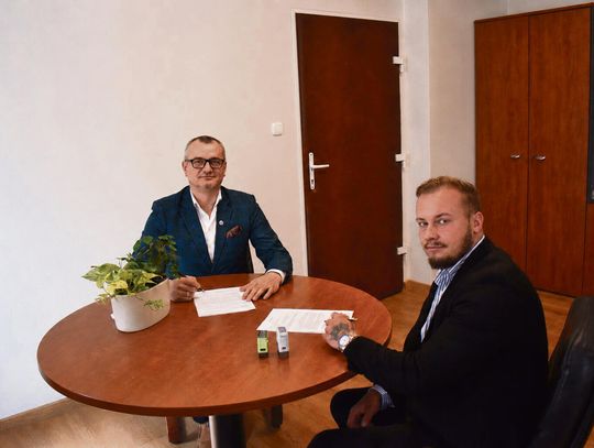 Odcinek ul. Technicznej w Schodni przeznaczony do przebudowy