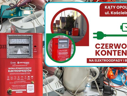 Segregacja małych urządzeń i baterii staje się wygodniejsza Segregacja małych urządzeń i baterii staje się wygodniejsza